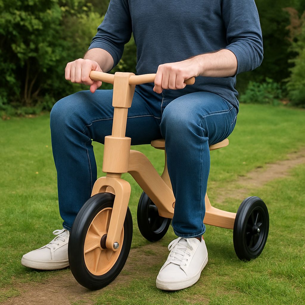 Rasentrimmer – Anwendung im Garten (AI)