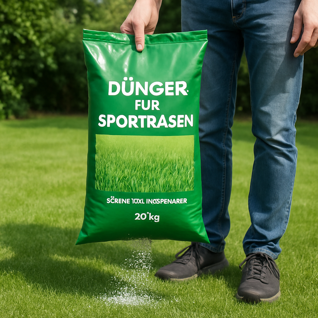 Rasentrimmer – Anwendung im Garten (AI)