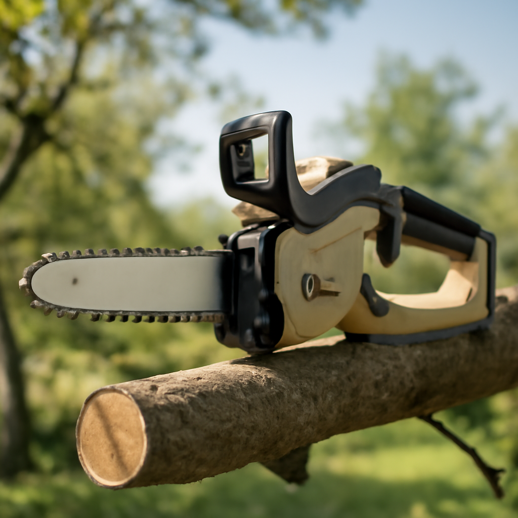 Rasentrimmer – Anwendung im Garten (AI)