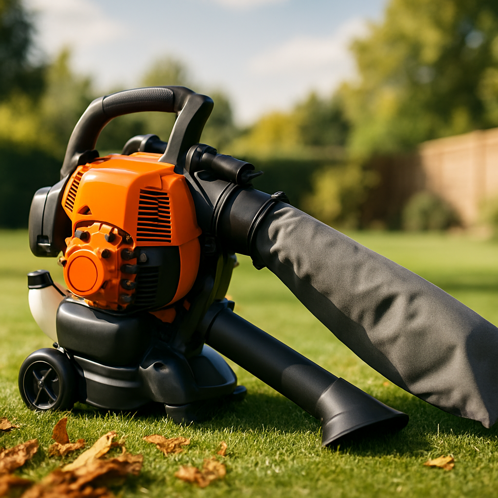 Rasentrimmer – Anwendung im Garten (AI)