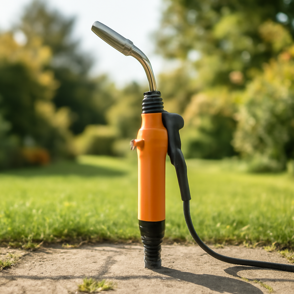 Rasentrimmer – Anwendung im Garten (AI)