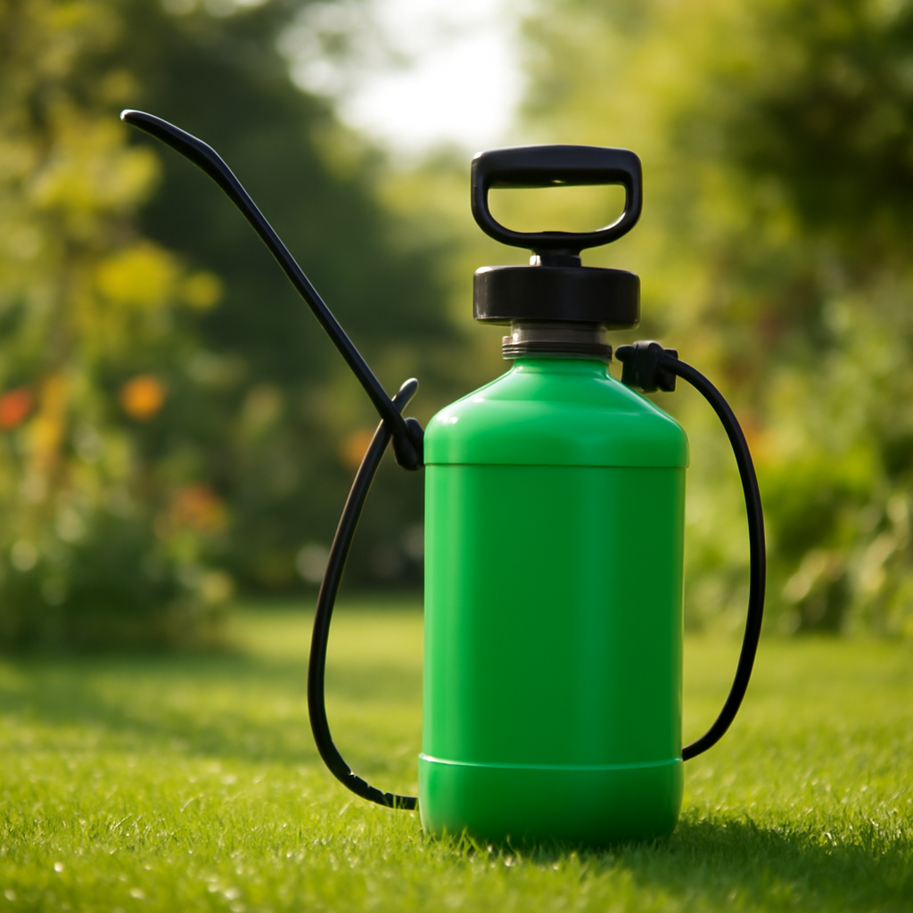 Rasentrimmer – Anwendung im Garten (KI)