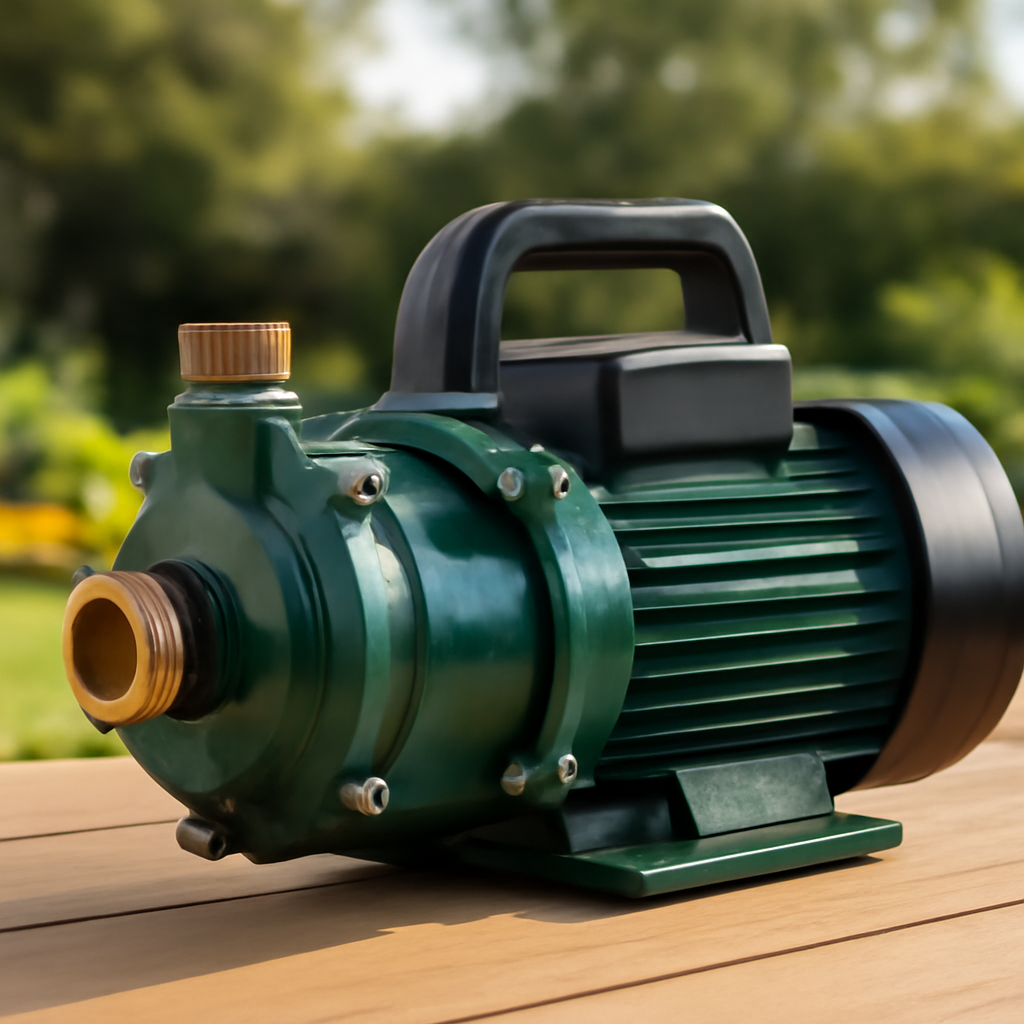 Rasentrimmer – Anwendung im Garten (KI)