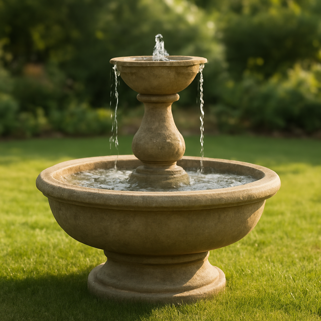 Rasentrimmer – Anwendung im Garten (KI)