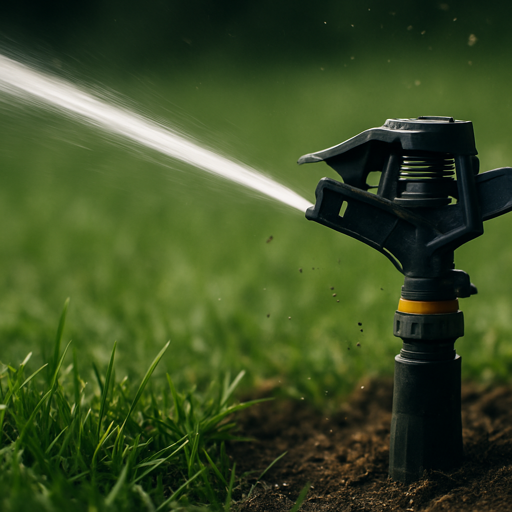 Rasentrimmer â€“ Anwendung im Garten (AI)