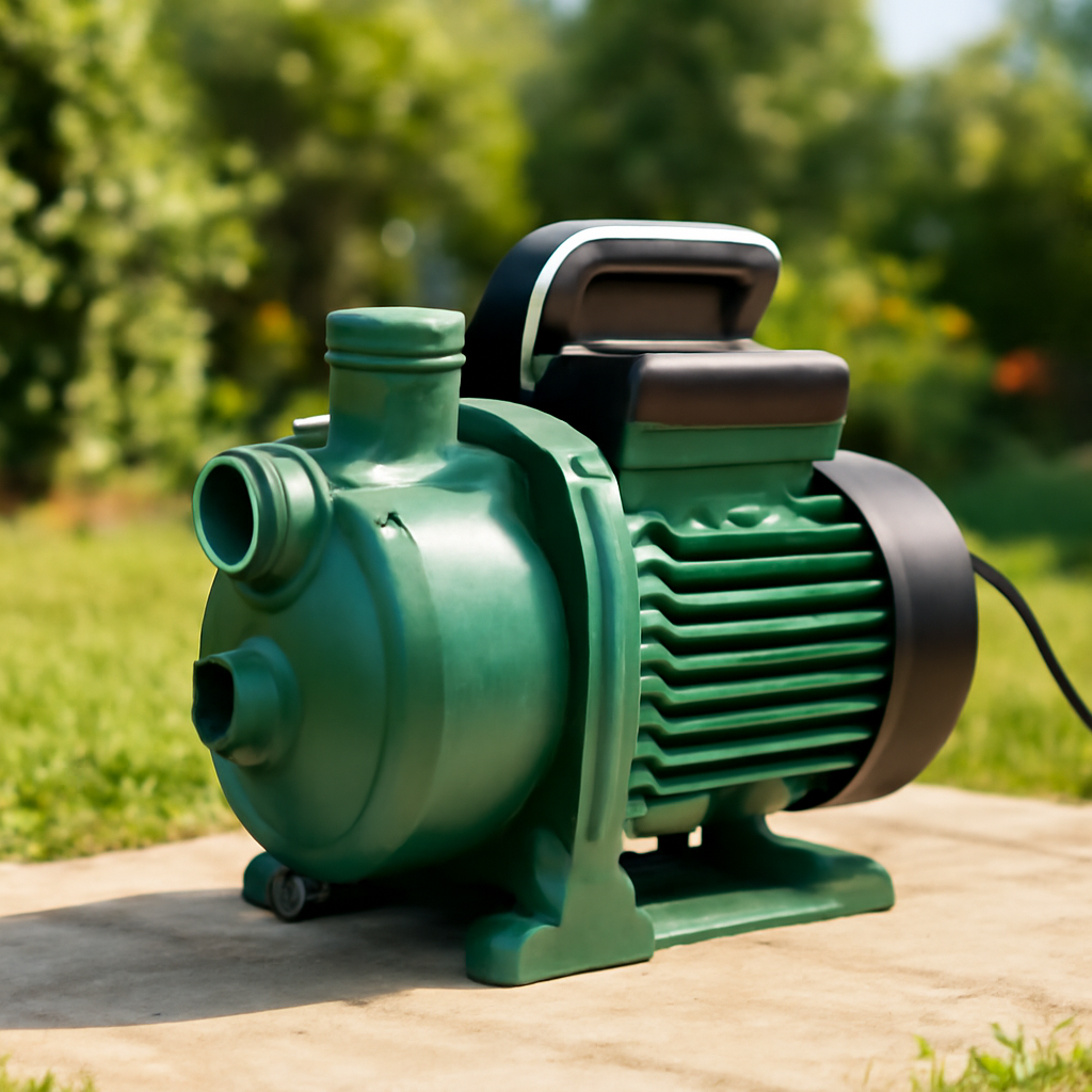 Rasentrimmer – Anwendung im Garten (AI)