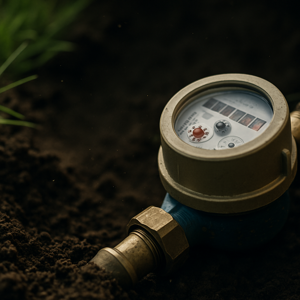 Rasentrimmer – Anwendung im Garten (AI)