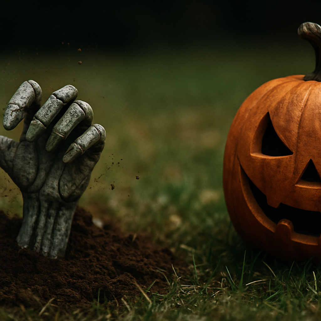 Rasentrimmer â€“ Anwendung im Garten (AI)