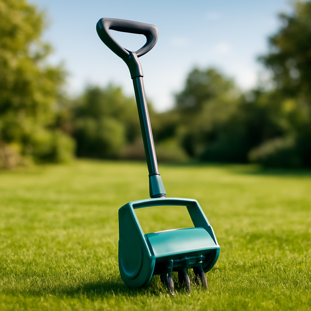 Rasentrimmer – Anwendung im Garten (KI)