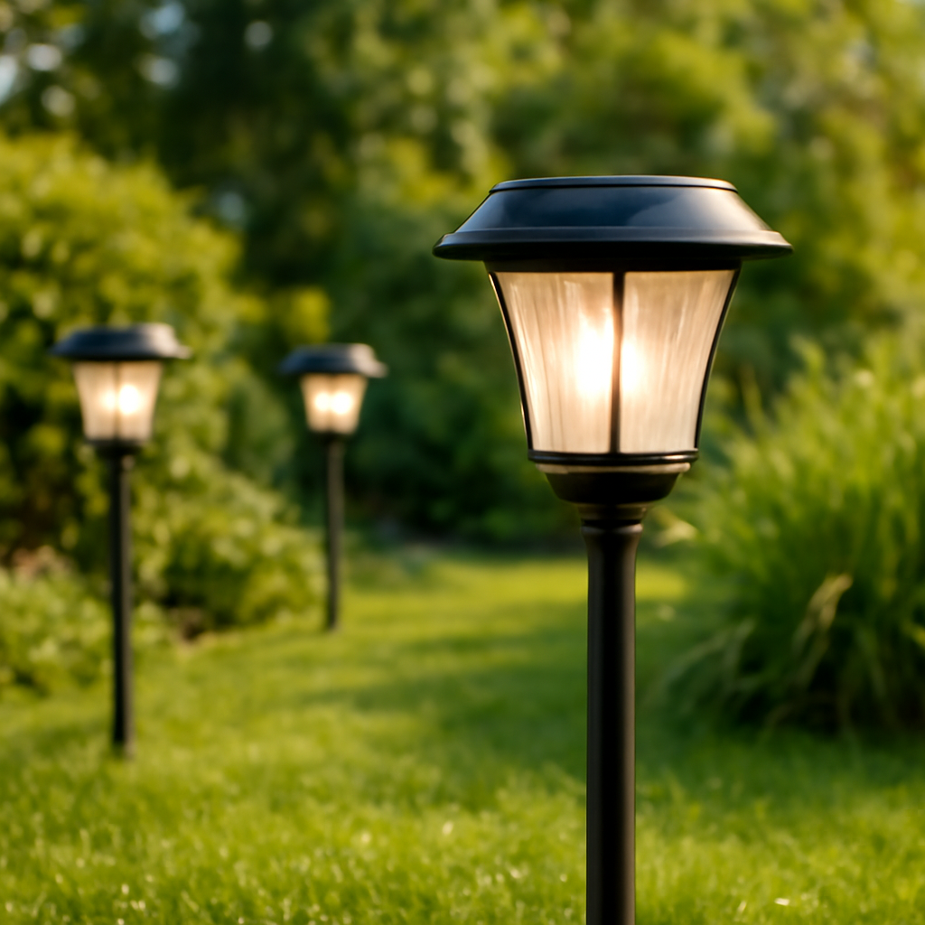 Rasentrimmer – Anwendung im Garten (KI)