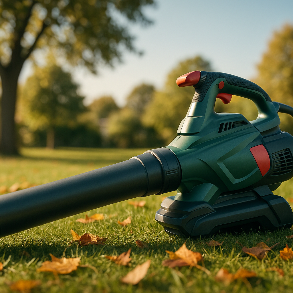 Rasentrimmer – Anwendung im Garten (AI)