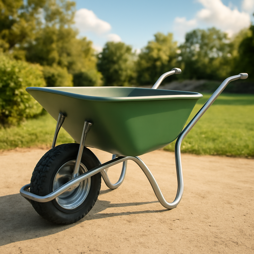 Rasentrimmer – Anwendung im Garten (KI)