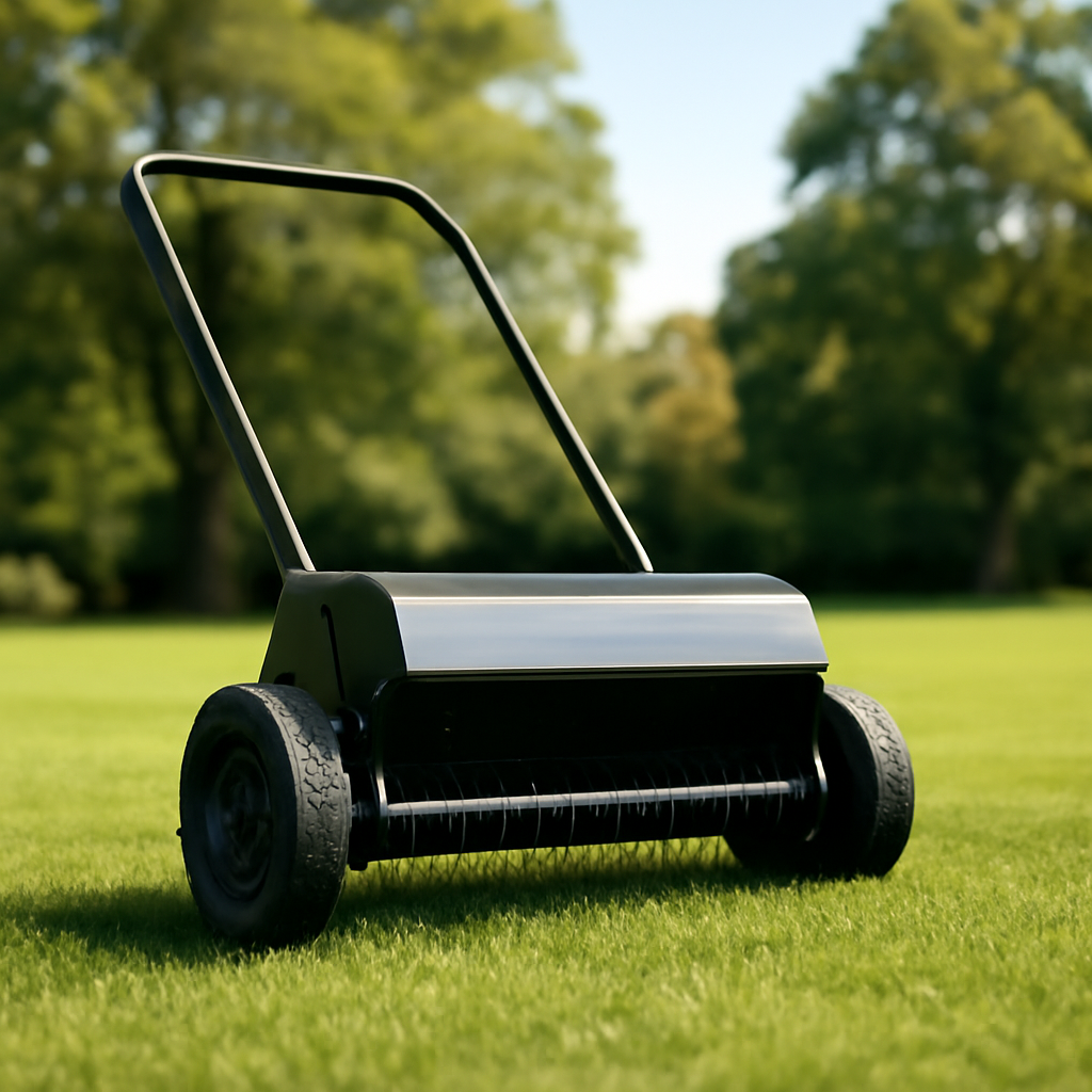 Rasentrimmer – Anwendung im Garten (AI)