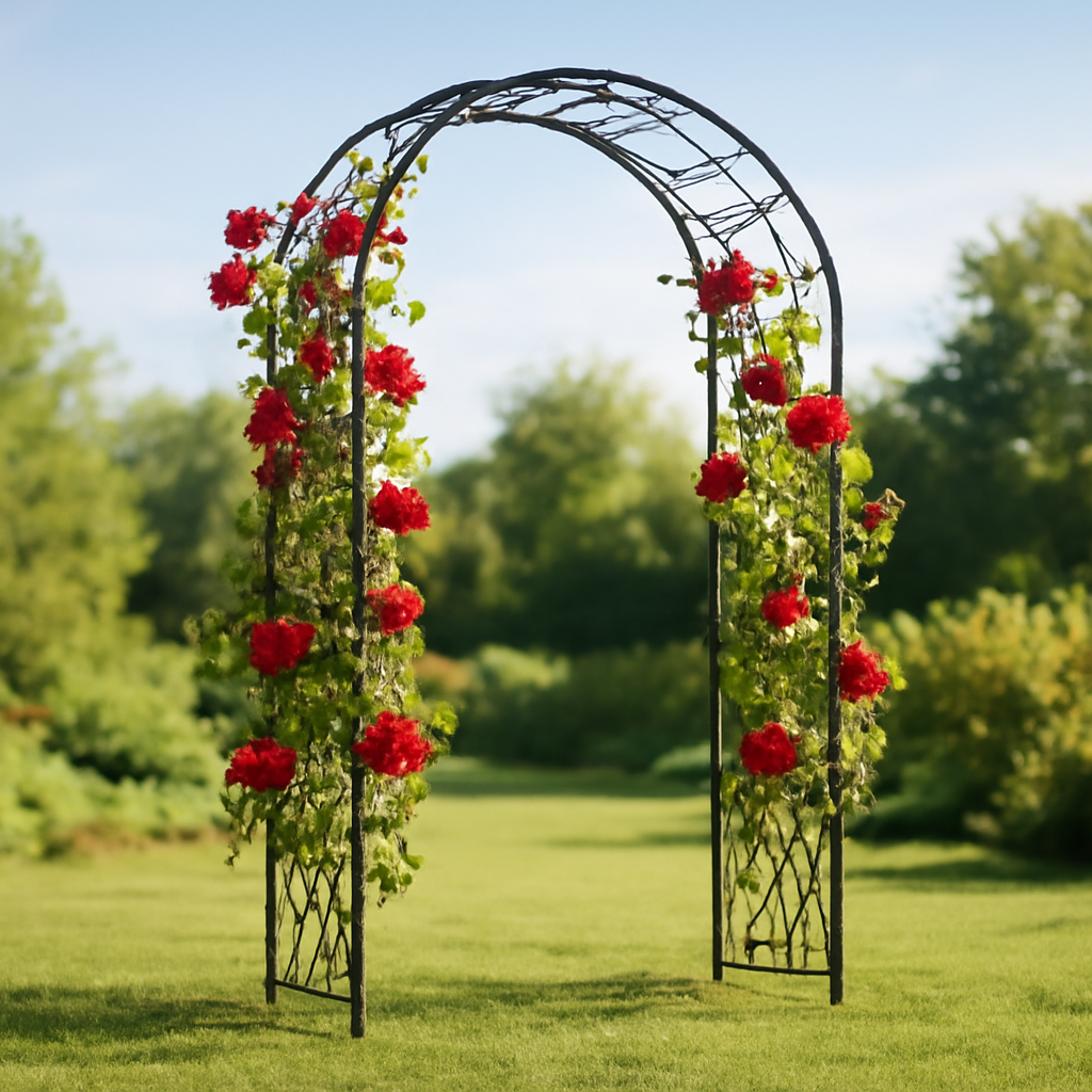 Rasentrimmer – Anwendung im Garten (KI)