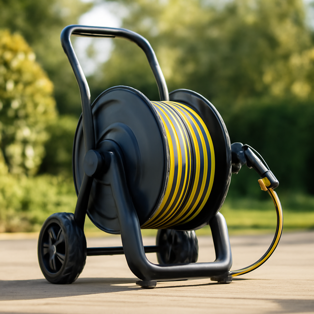 Rasentrimmer – Anwendung im Garten (KI)