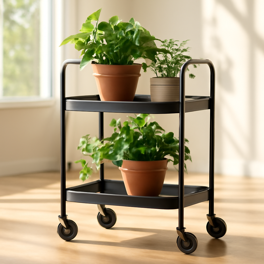 Rasentrimmer – Anwendung im Garten (KI)