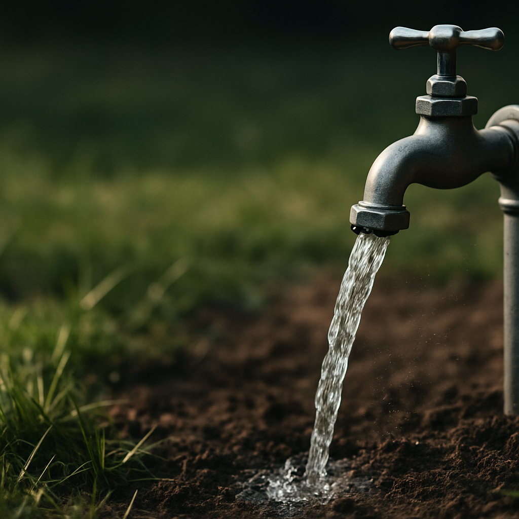 Rasentrimmer â€“ Anwendung im Garten (AI)