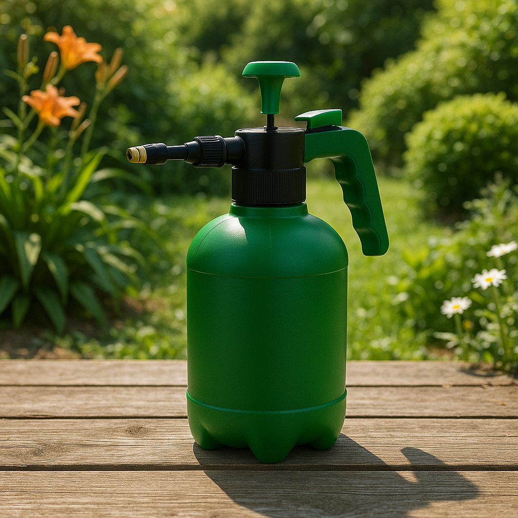 Garten‑Produkt – Anwendung im Garten (AI generiert)