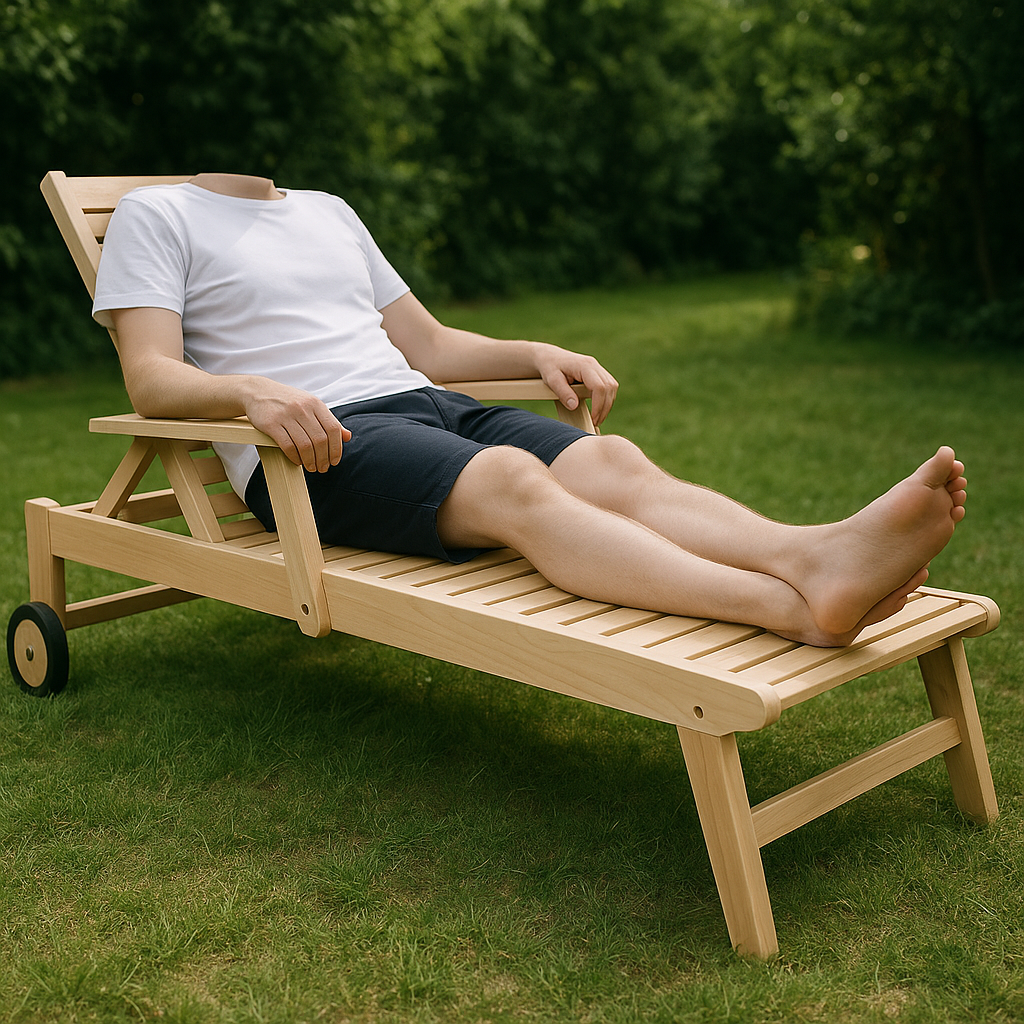 Rasentrimmer – Anwendung im Garten (AI)
