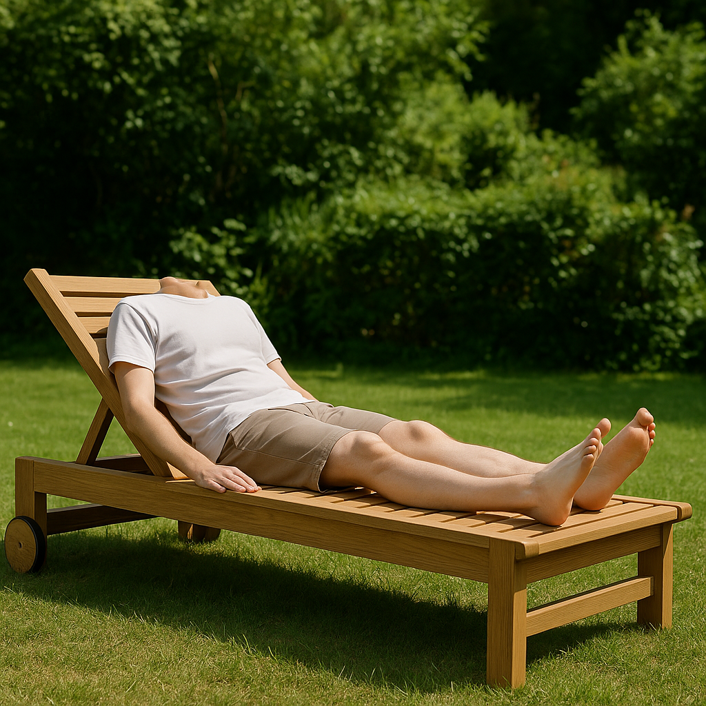 Rasentrimmer – Anwendung im Garten (AI)
