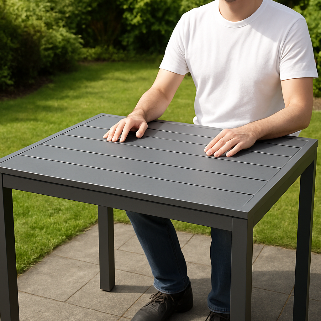 Rasentrimmer – Anwendung im Garten (AI)