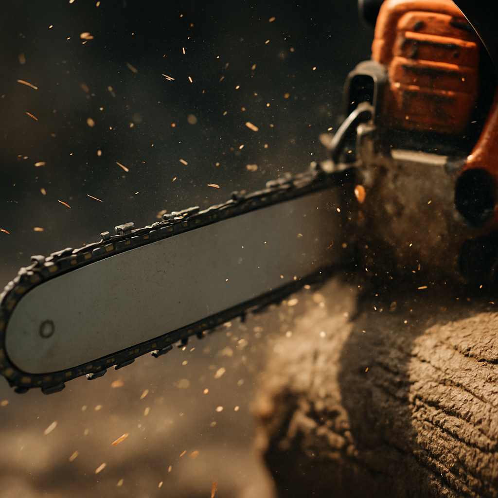 Rasentrimmer â€“ Anwendung im Garten (AI)