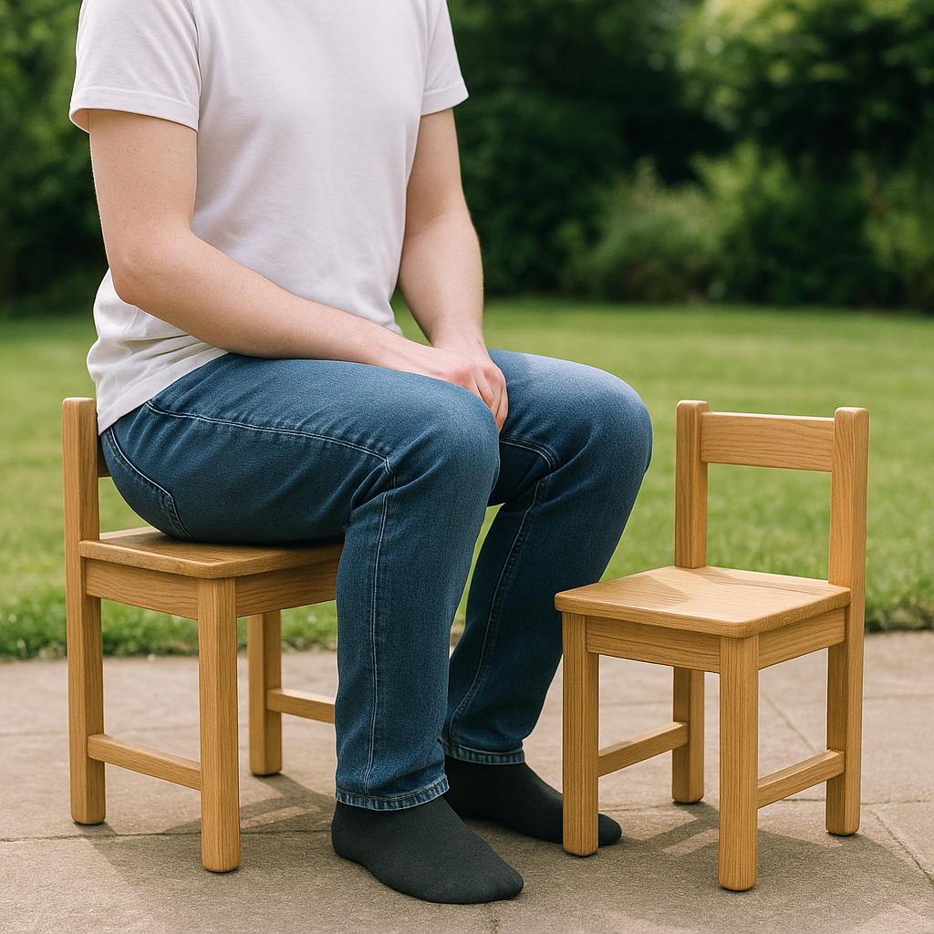 Rasentrimmer – Anwendung im Garten (AI)