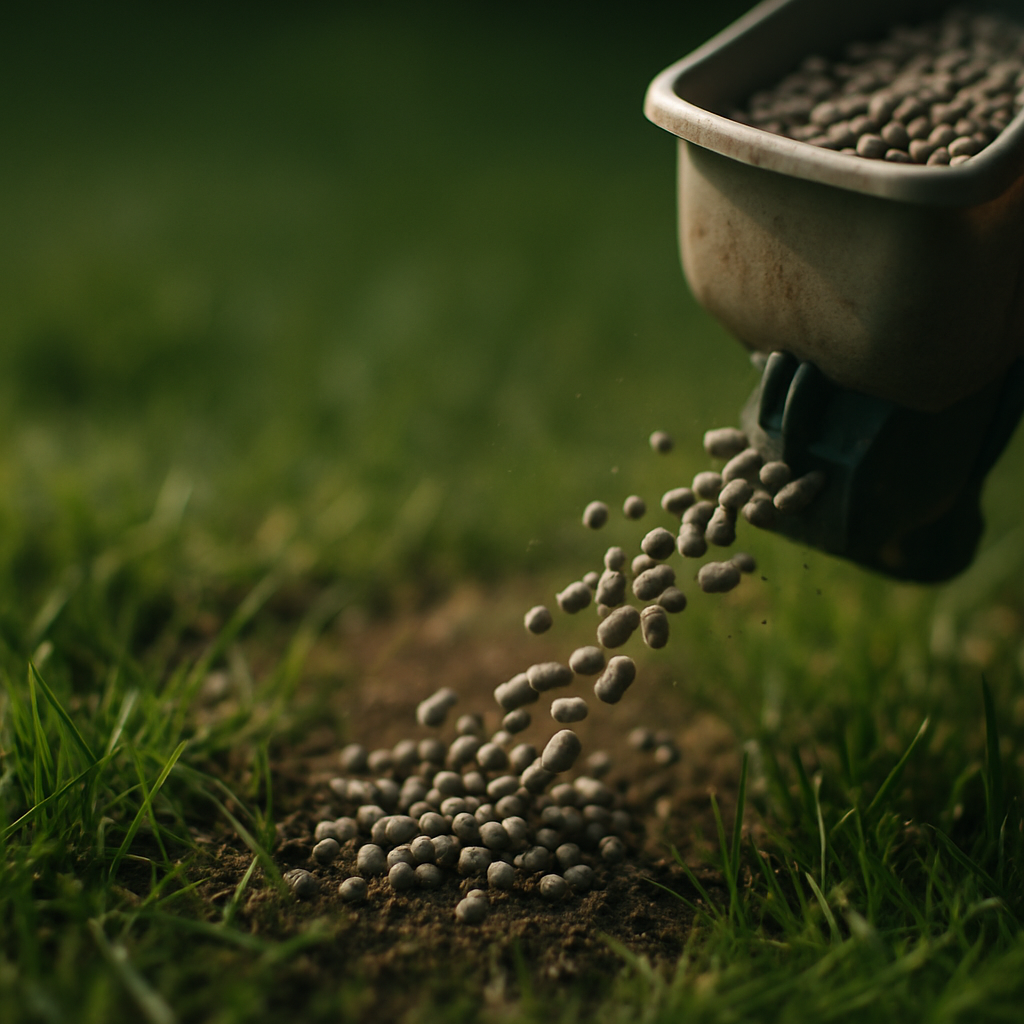 Rasentrimmer â€“ Anwendung im Garten (AI)