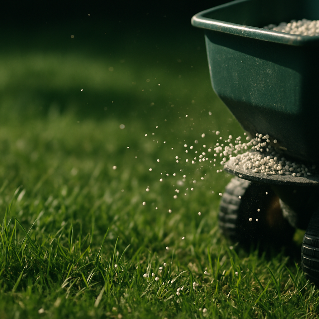 Rasentrimmer â€“ Anwendung im Garten (AI)