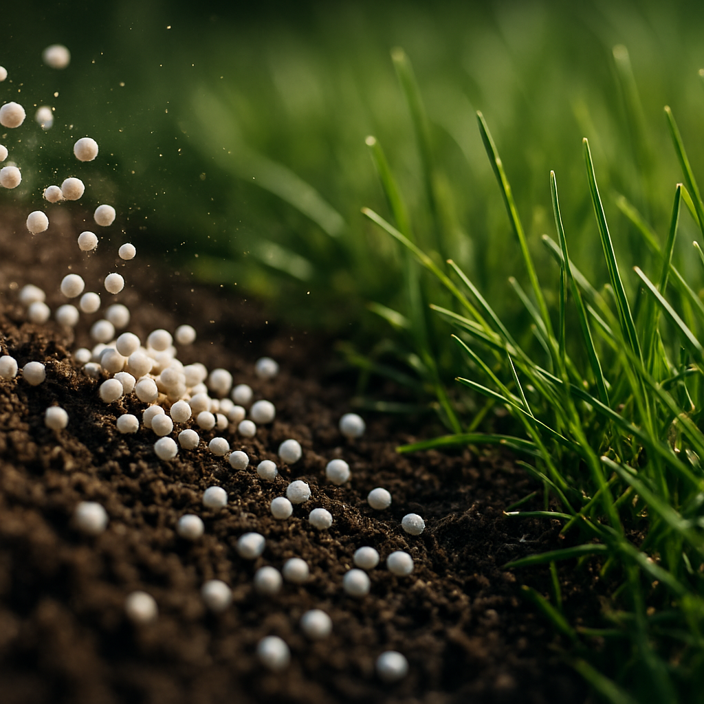 Rasentrimmer â€“ Anwendung im Garten (AI)